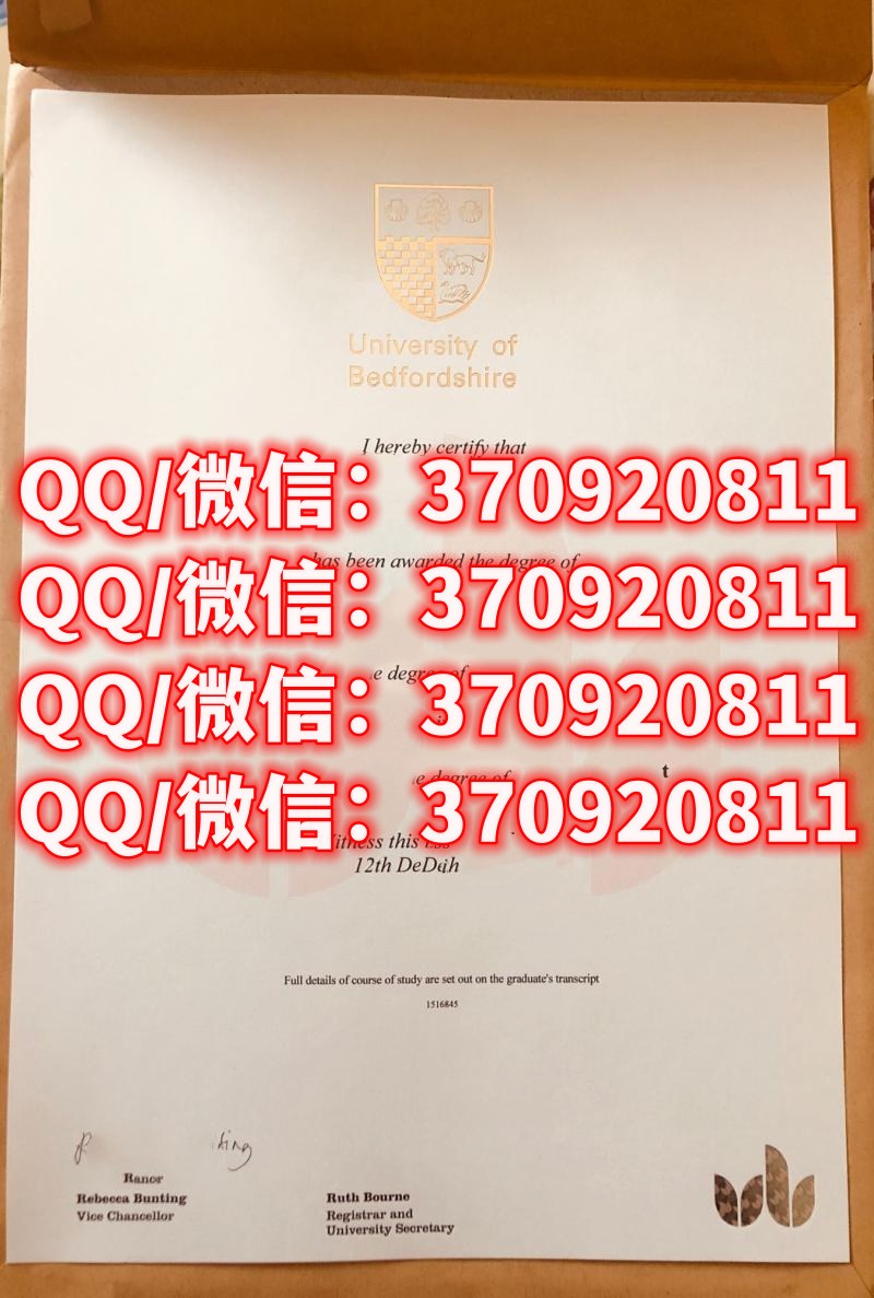 贝德福德大学毕业证样本展示